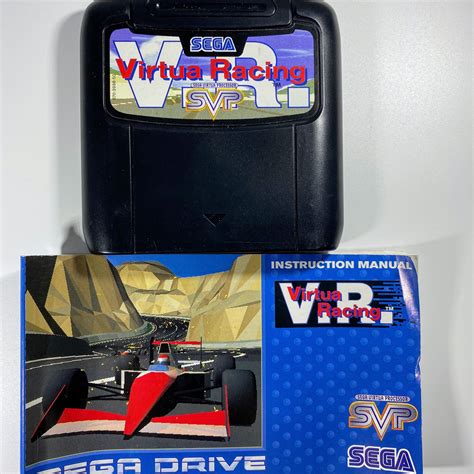 Virtua Racing Mega Drive Pal Uk Retrobit Game