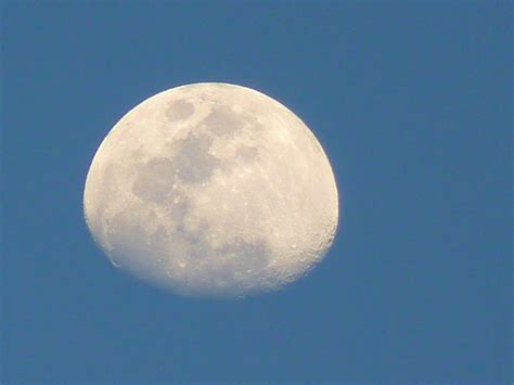 รูปภาพ ท้องฟ้า ตอนกลางวัน ดวงจันทร์ พระจันทร์เต็มดวง วงกลม วัตถุ