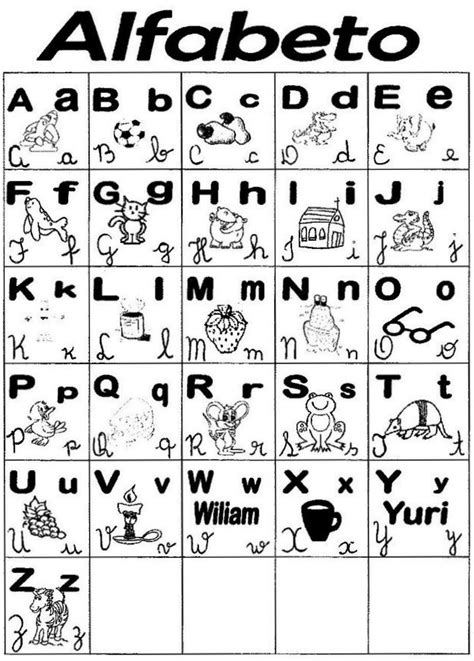 A Arte De Educar Alfabeto Ilustrado 724