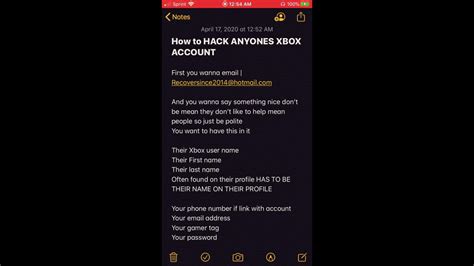 How To Hack Anyones Xbox Account Youtube