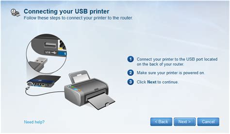 Most features require an internet connection to the printer as well as an. Linksys Official Support - Connecting a USB printer to ...