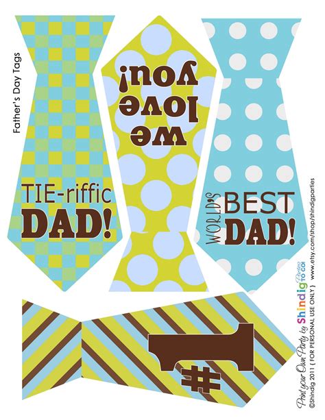 printable fathers day crafts