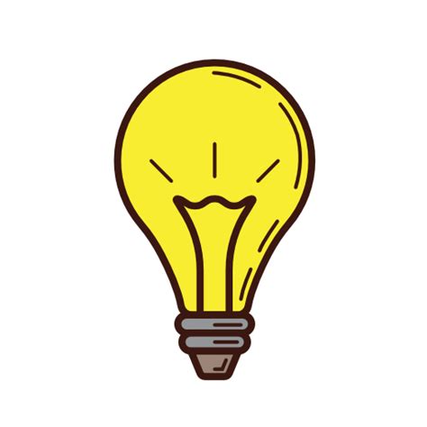 Icône Ampoule Idee Lumineux Lumiere Gratuit De Business Icons