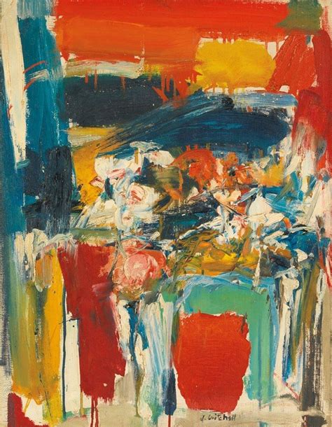 Joan Mitchell 1925 1992 Untitled 1955 Oil On Canvas 565 X 438 Cm