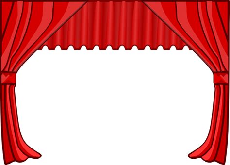 theatre clip art. | Stage curtains, Theatre curtains, Curtains