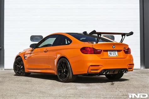 Fire Orange Bmw M4 F82 Tuning Ind Distribution 2017 9 Photo Bmw M4