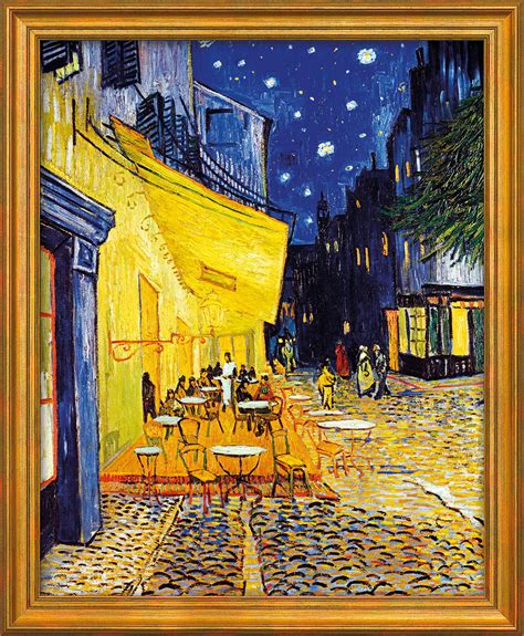 Buy Picture Caf Terrace At Night In Arles Framed By Vincent