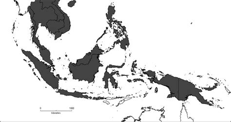 Mulai dari kekayaan alam, letak geografis dan astronomis, batas wilayah, iklim, ekonomi, politik, sosial budaya. Hitam Putih Gambar Peta Indonesia Simple - Doni Gambar
