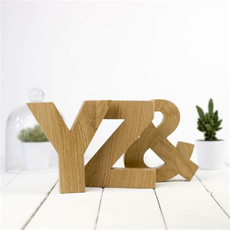 Wood Letters By Letters Etc