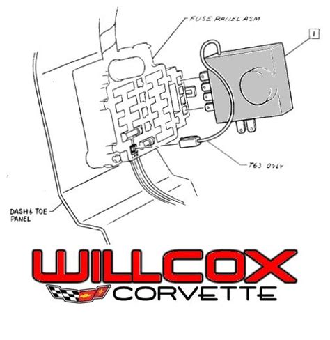 Willcox Corvette Diagrams