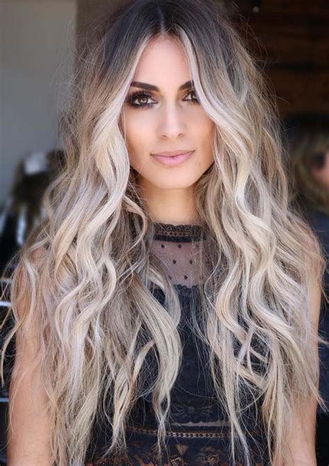 Having ombre highlights is one good way to enjoy being blonde without the hassle of coloring the roots from time to tome. Super Gorgeous Long Blonde Hair Styles for Women 2018 ...