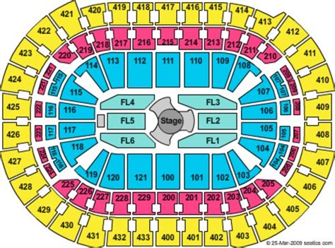 Verizon Center Concert Seating Chart