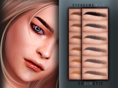 Eyebrows N15 By Cosimetic At Tsr Sims 4 Updates