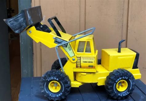 Vintage Pressed Steel 1970s Mighty Tonka Front End Loader Truck 3920