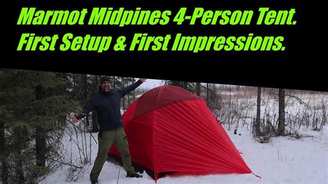 Marmot Midpines Person Tent First Setup First Impressions Youtube