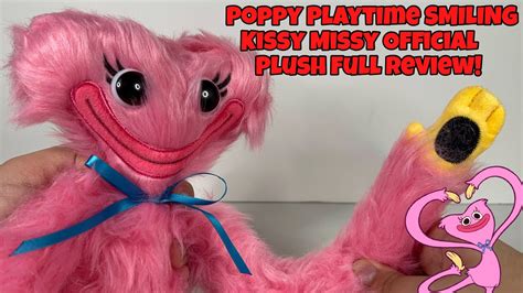 Official Poppy Playtime Smiling Kissy Missy Plush Full Review Youtube