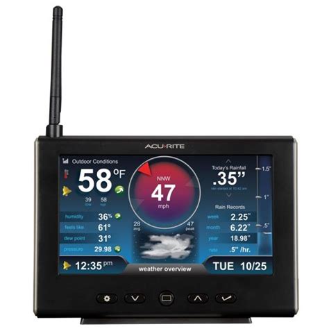 Hd Display For 5 In 1 Weather Station And Lightning Detector Display
