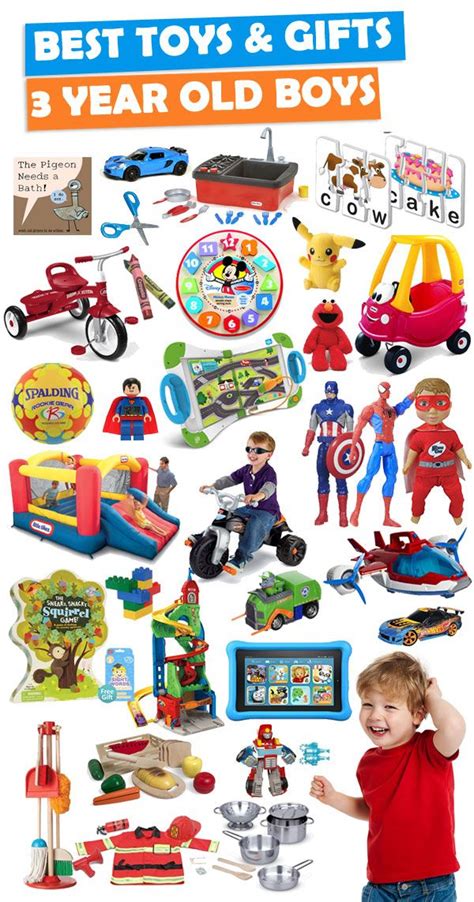 This can be a popular one too! Best Gifts And Toys For 3 Year Old Boys | Boys, Gift and Toy