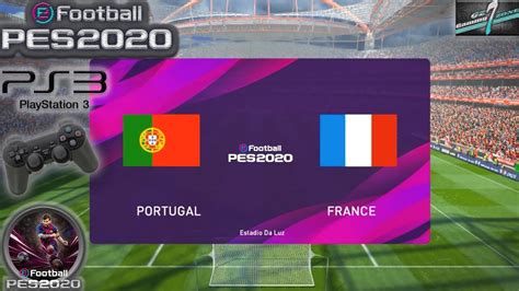 Portugal Vs France eFootball PES 2020 || PS3 Gameplay Full ...