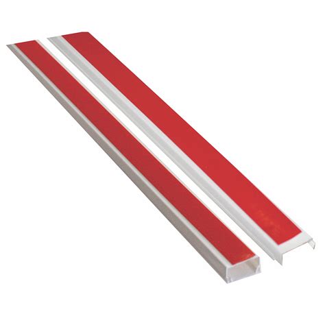 Canaleta De Pvc X Con Adhesivo Rojo Sunlight Miraldi