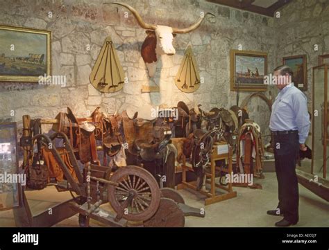 Frontier Times Museum In Bandera Hill Country Texas Usa Stock Photo