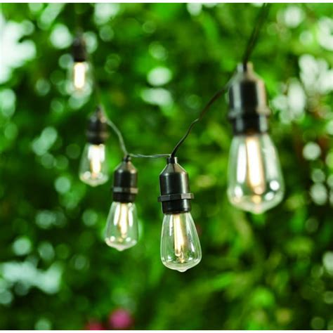 Better Homes Gardens Outdoor 20 Count Clear Globe String Lights