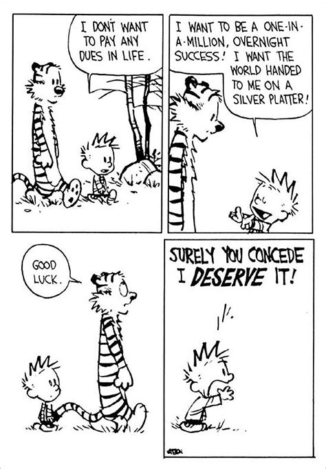 Calvin And Hobbes I Think This Is My Very Favorite Calvin And
