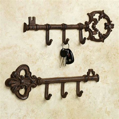 Alibaba.com offers 11,125 wall decor keys products. Pin by Miss Scarlett on Home Decorum | Key wall decor, Wall hook rack, Iron wall