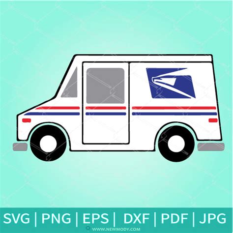Delivery Truck Usps Svg Mail Mailman Postal Workers Svg Essential Wo