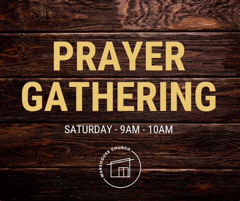 Prayer Gathering Warehouse Church