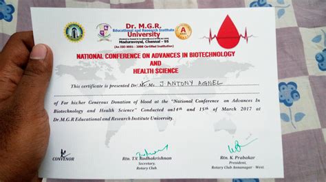 Blood Donation Certificate Design Psd A4 Picture Density