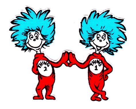 Dr Seuss Thing 1 And Thing 2 Quotes Quotesgram