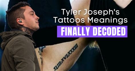 Tyler Joseph S 9 Tattoos Their Meanings 2023 Gop Convention
