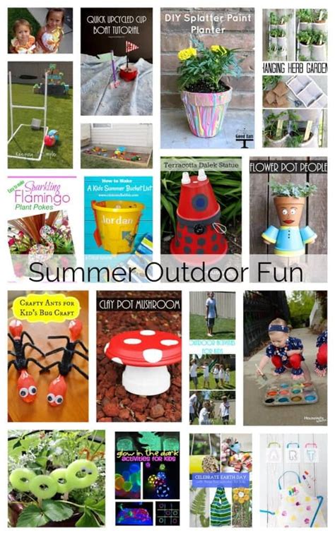 Summer Outdoor Crafts For Kids Coral Co
