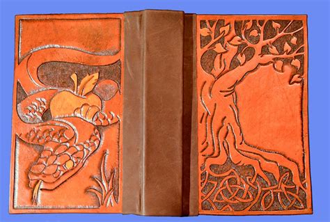 Bind A Book In Tooled Leather 7 Steps With Pictures Instructables