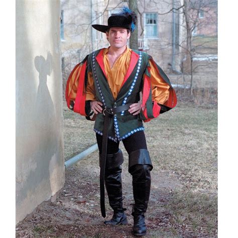 You couldn't miss a performance by italian folk musicians or dancers if italian peasants wore practical clothing for their daily activities, with simple pants and shirts for the. View Larger Photo of Italian Doublet Renaissance ...