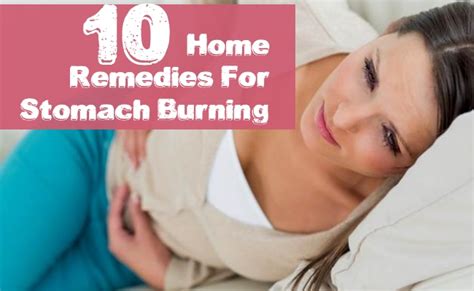 Treatments for heartburn include otc and prescription medication and lifestyle changes. 10 Home Remedies For Stomach Burning | Lady Care Health
