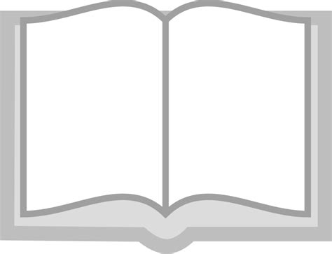 Public Domain Clip Art Image Illustration Of An Open Book Id