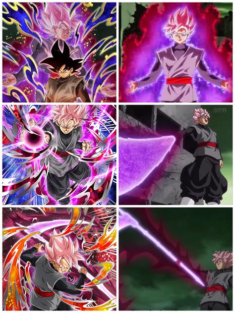 We Now Have Every Iteration Of Super Saiyan Rosé Goku Black In Dokkan