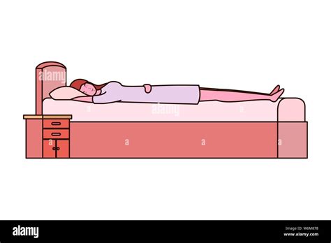 Avatar Woman Sleeping In Bed Design Stock Vector Image And Art Alamy