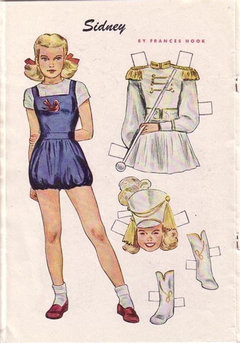 Paper Dolls As Fashion History I Think This Paper Doll Is From Jack