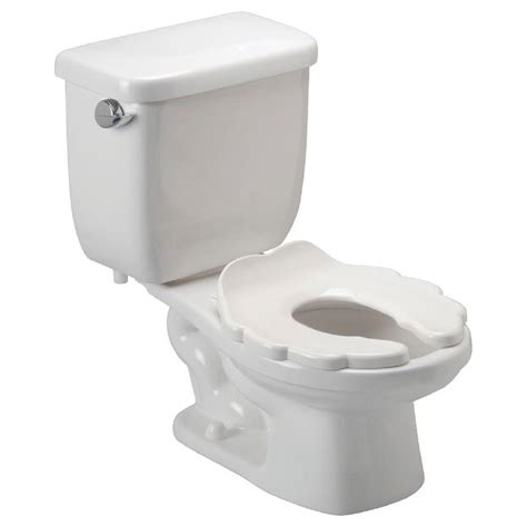 Zurn Childrens 2 Piece 16 Gpf Single Flush Elongated Toilet In White