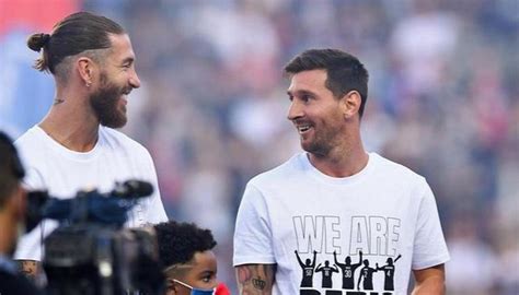 Sergio Ramos Reveals He Talked To Lionel Messi And Neymar Before Agreeing