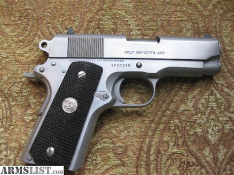 Armslist For Sale Colt 45 Acp Officers Model Mark Iv Series 80