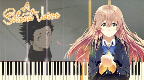 Koe No Katachi Ost Lit Piano Cover 聲の形 Lit ピアノ Raykrisliang