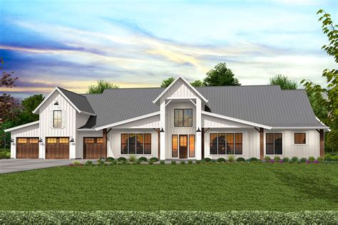 Plan 85326ms Fully Featured Modern Barn House Plan With Indoor Outdoor