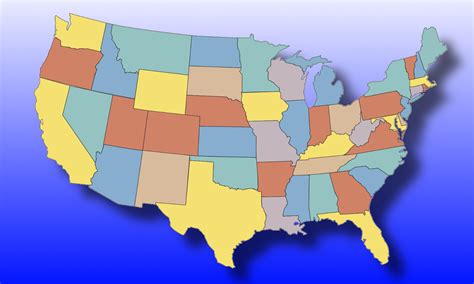 Us States Capitals Map Quiz
