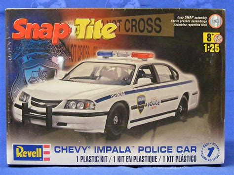 Buffalo Road Imports Chevy Impala Police Car Emergency Police Plastic
