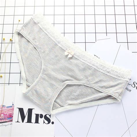 Buy Hui Guan Japan Style Sweet Girl Cute Underwear Women Solid Cotton Seamless