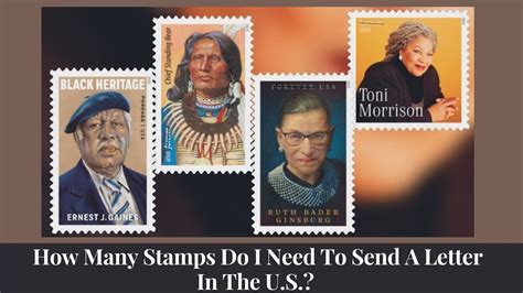 How Many Stamps Do I Need To Send A Letter In The U S Infozone
